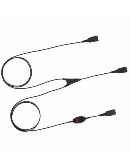 Jabra - Câble Y pour superviseur - 1,5 m - QD