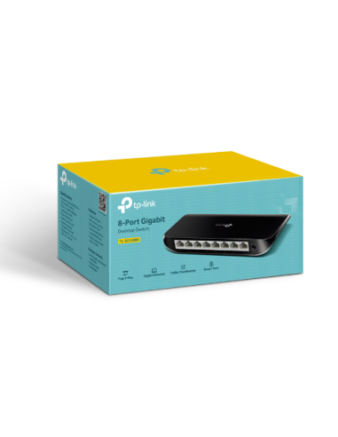TP LINK - Switch de bureau 8 ports Gigabit...